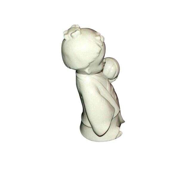 Oriental Girl Figurine‎ Collectible Porcelain Statue Home Decor Gift - Picture 6 of 8